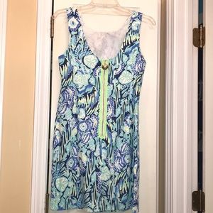 NWT Lilly Pulitzer Mila Shift Sunset Swim Dress